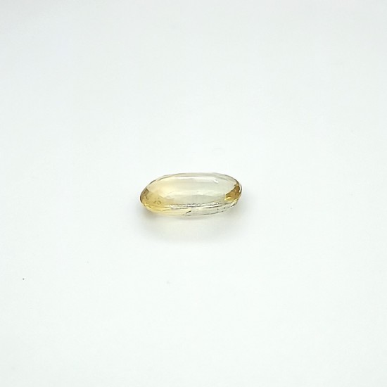 Yellow Sapphire (Pukhraj) 6.33 Ct Best Quality